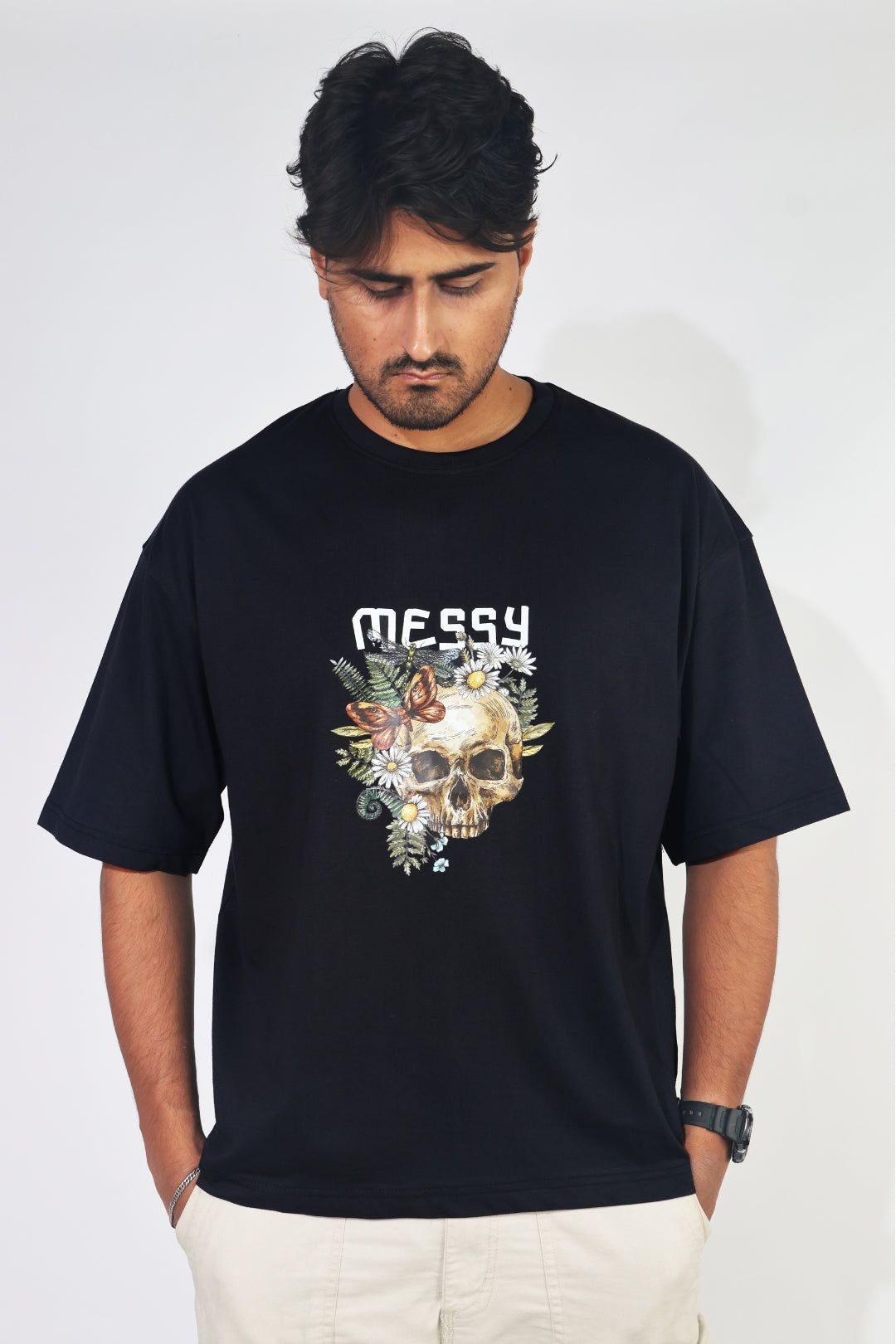 Dead Bloom Black Oversized