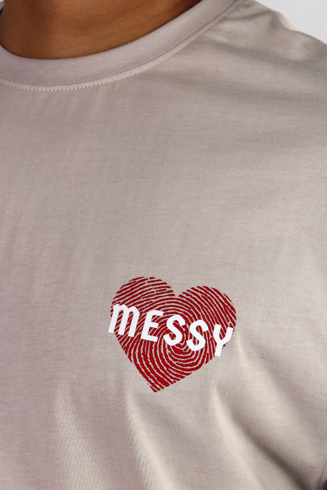 Heart on a Mess Oversized