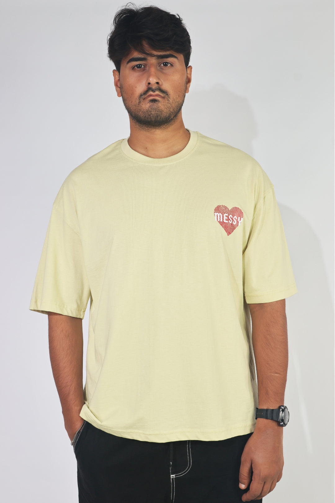Heart on a Mess Oversized