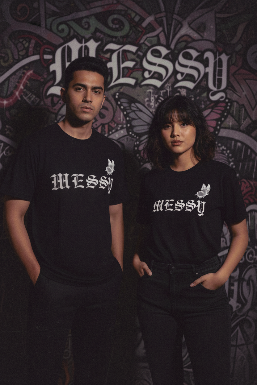 Shimmering butterfly Regular Tees