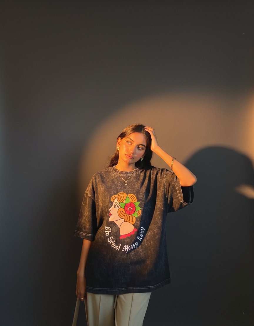 Old Skool Messy Lady