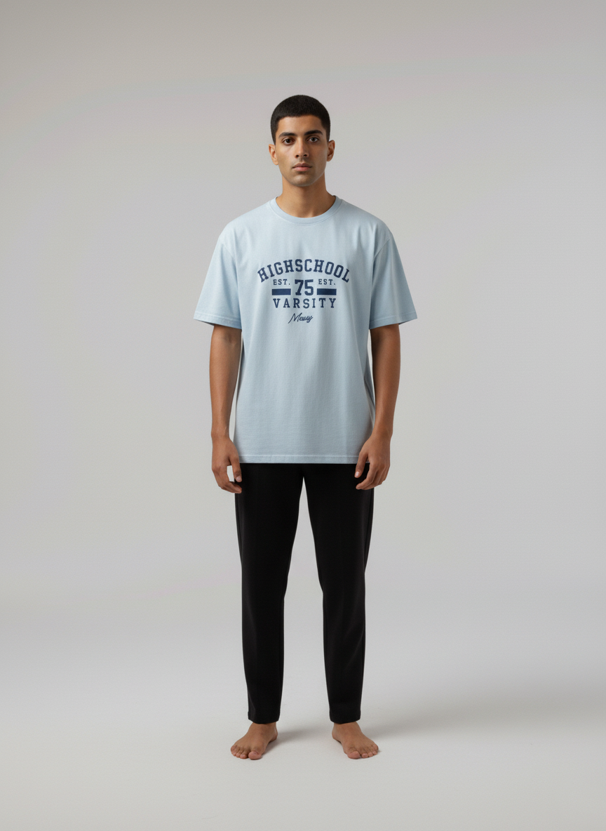 Blue Flew (Oversized)