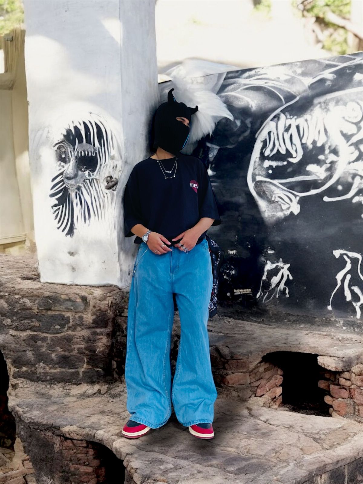 Heart on a Mess Oversized