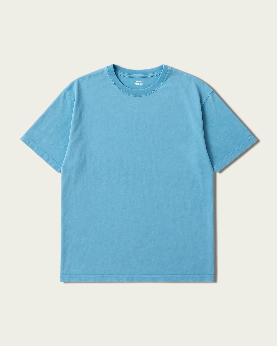 Sky Washed Oversized Tee - Savys - 