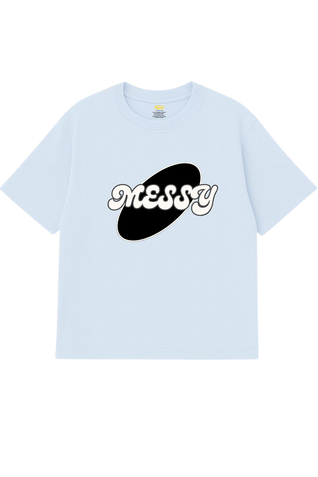 Messy Orbit Black Oversized